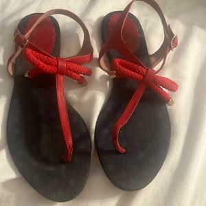 Cute sandal size 39 red Valentino
